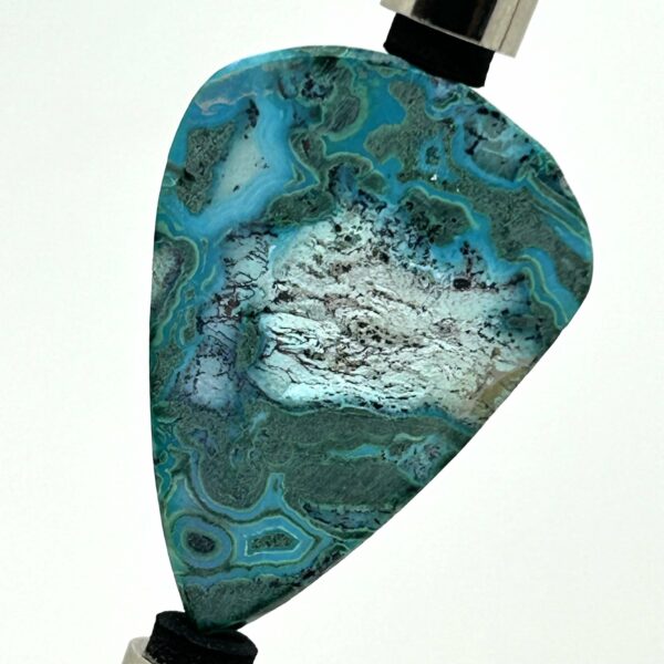 Malakit/Chrysocolla Cabochon (2) - Image 2