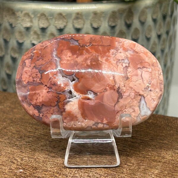 Cotton Candy - Pink Agat Palmstone (8)