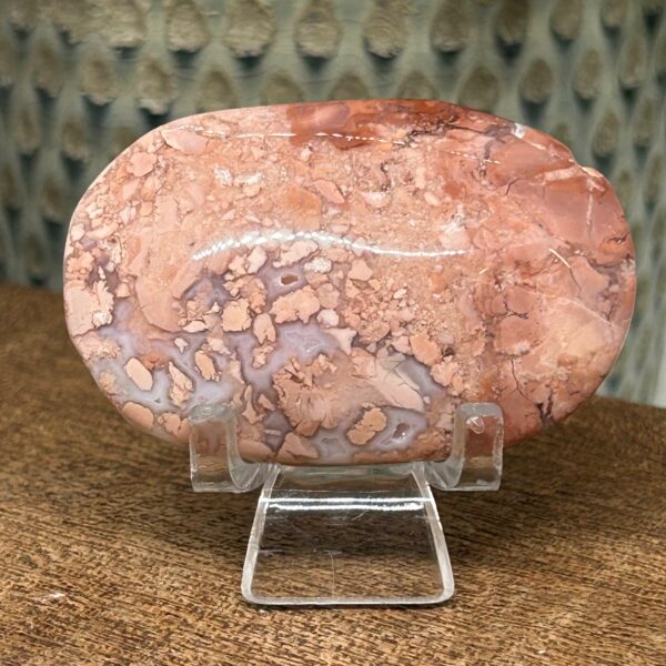 Cotton Candy - Pink Agat Palmstone (8) - Image 2