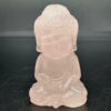 Buddha Figur Rosenkvarts