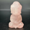 Buddha Figur Rosenkvarts