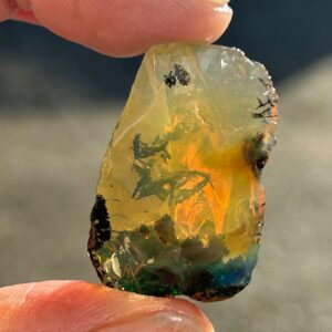 Etiopisk Opal Rå Våd/Hydrogen
