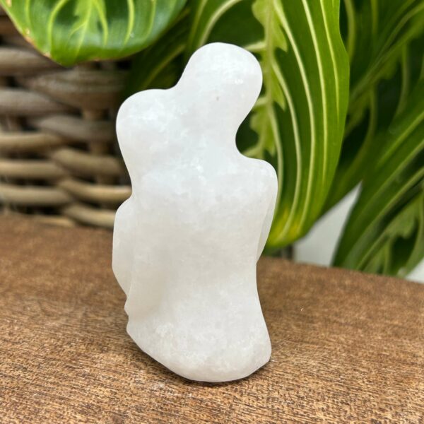 Hvid Jade Kærestepar Figur (5,5 cm) - Image 2