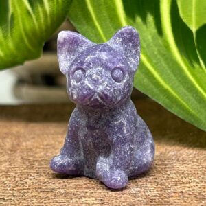 Mini Fransk Bulldog Lepidolit