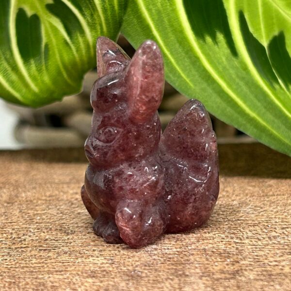 Mini Pokemon Flareon Jordbærkvarts