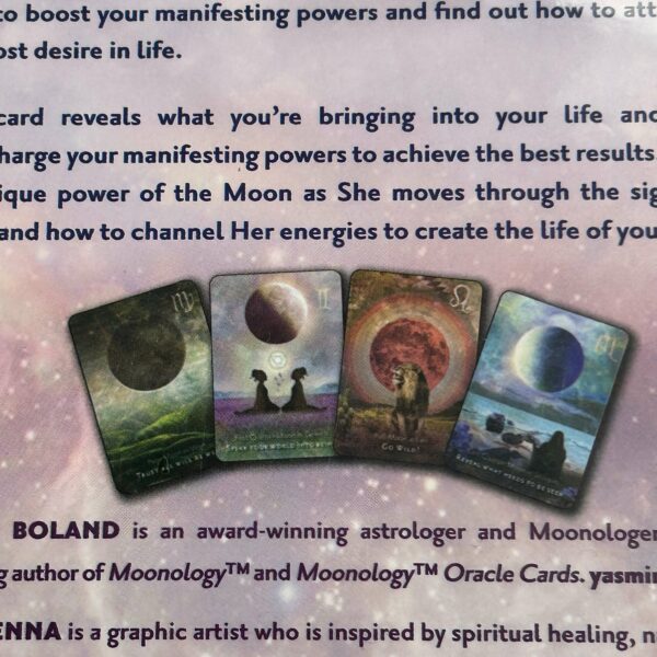 Moonology Manifestation Oracle Engelsk