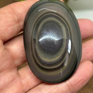 Regnbue Obsidian Palmstone