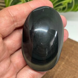 Regnbue Obsidian Palmstone