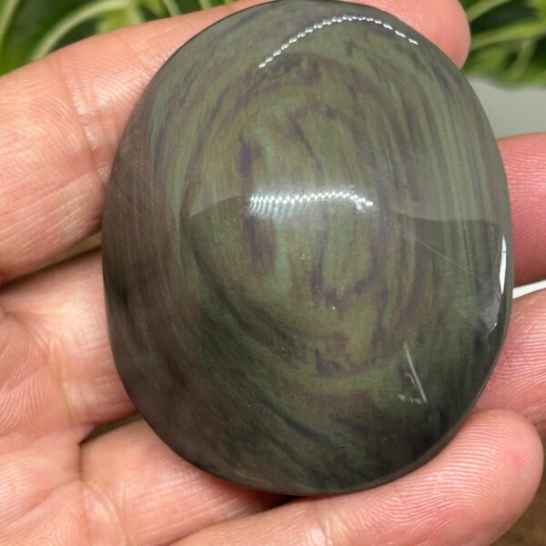 Regnbue Obsidian Palmstone
