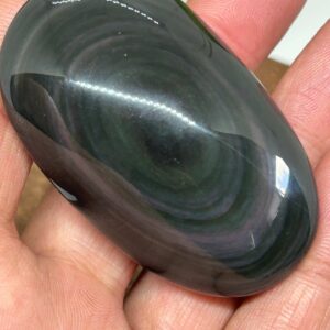 Regnbue Obsidian Palmstone