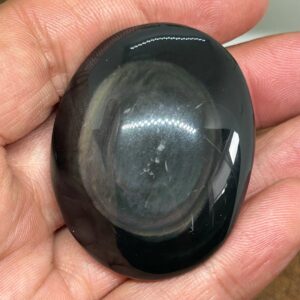 Regnbue Obsidian Palmstone