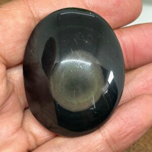 Regnbue Obsidian Palmstone