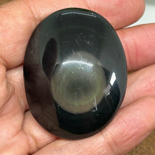 Regnbue Obsidian Palmstone