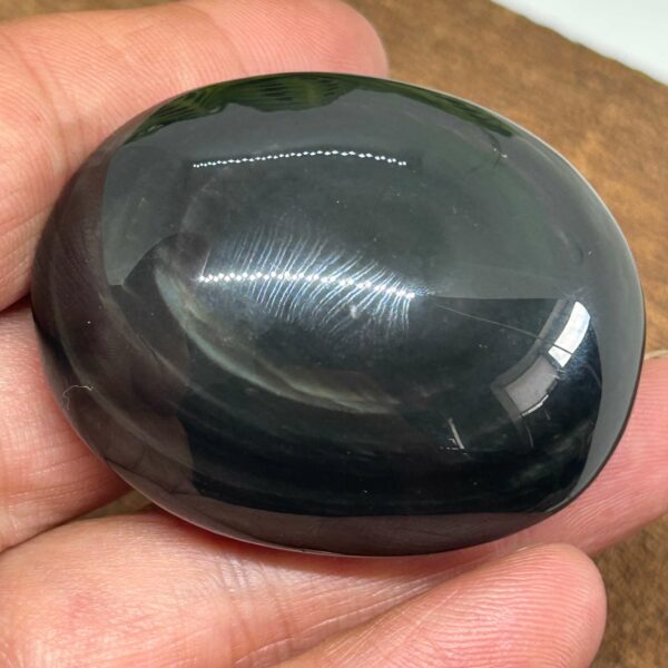 Regnbue Obsidian Palmstone