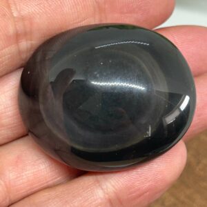 Regnbue Obsidian Palmstone