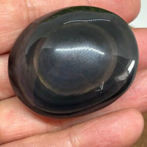 Regnbue Obsidian Palmstone