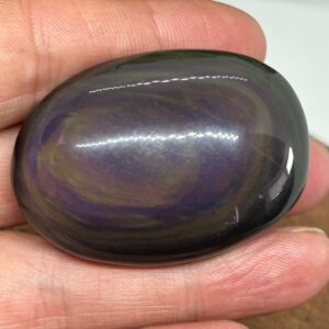 Regnbue Obsidian Palmstone