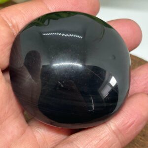 Regnbue Obsidian Palmstone