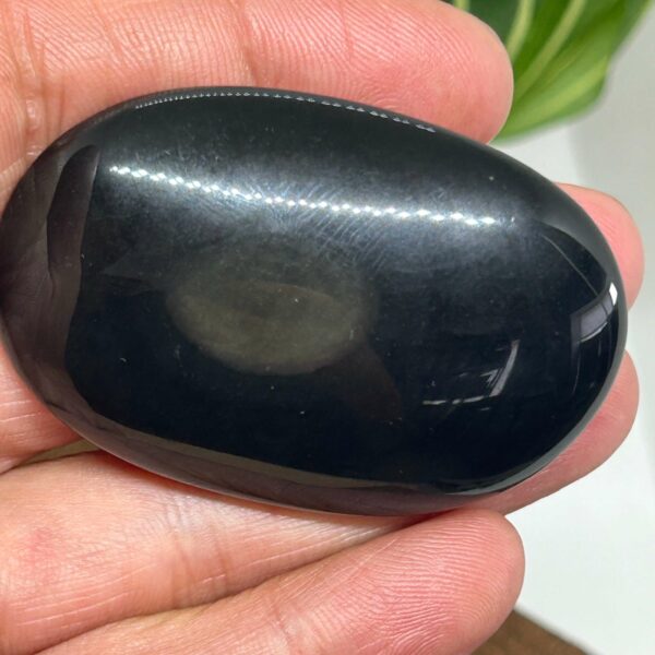 Regnbue Obsidian Palmstone