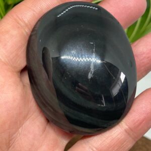 Regnbue Obsidian Palmstone