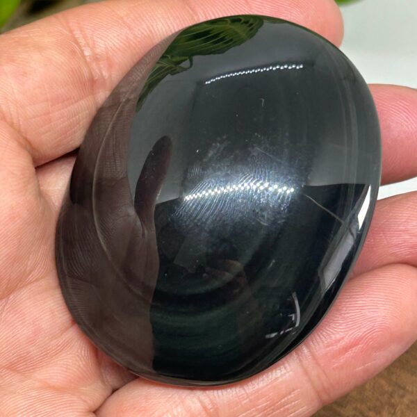 Regnbue Obsidian Palmstone