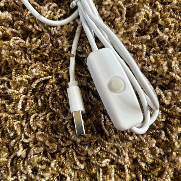 LED Lampe til Krystaller 8 cm Firkantet - Image 6