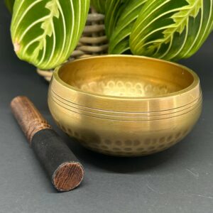 Tibetansk syngeskål Hammered 400-500g