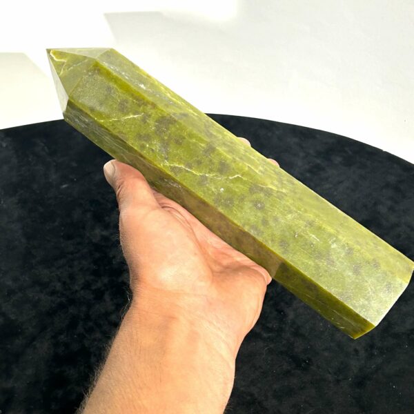 Grøn Opal Tårn STOR (1) 25,5cm - Image 2