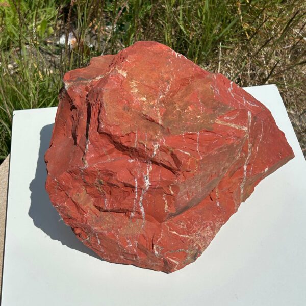 Rød Jaspis Rå KÆMPE (Havestykke) 11,6 Kilo - Image 2
