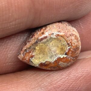 Mexicansk Cantera Ild Opal Poleret