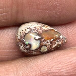 Mexicansk Cantera Ild Opal Poleret