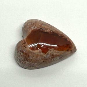 Mexicansk Cantera Ild Opal Hjerte