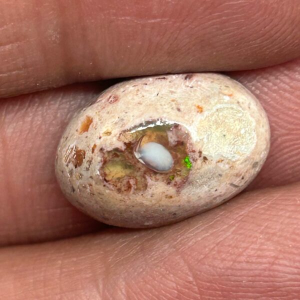 Mexicansk Cantera Ild Opal Poleret