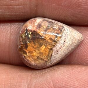 Mexicansk Cantera Ild Opal Poleret