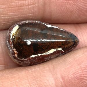 Mexicansk Cantera Ild Opal Poleret