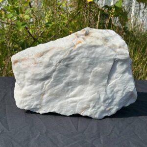 Hvid Rosenkvarts Råstykke