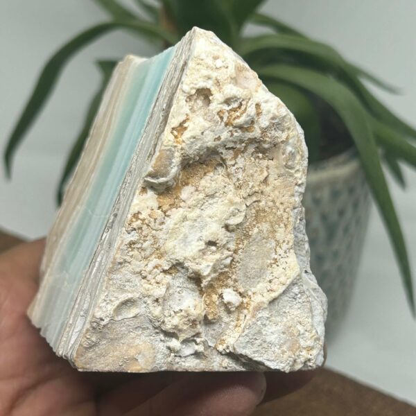 Caribisk Calsit AA Råstykke (39) 560g - Billede 3