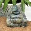 Happy Buddha Figur Labradorit