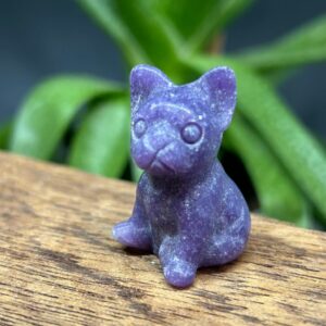 Mini Fransk Bulldog Lepidolit