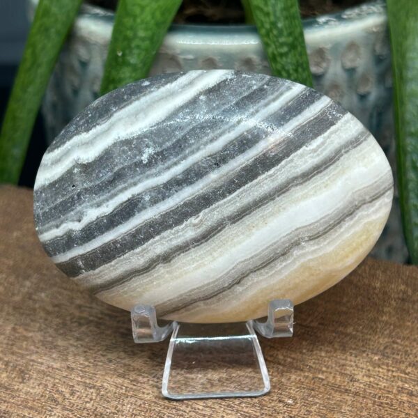 Zebra Calsit Palmstone