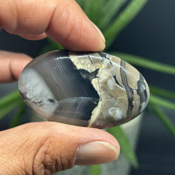 Vulkan Agat Palmstone (1) UV Reaktiv - Billede 2