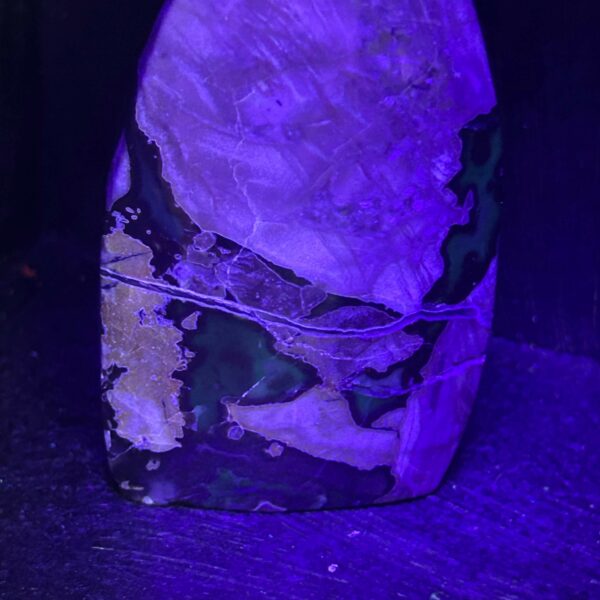 Vulkan Agat Glat Flamme/Freeform (3) UV Reaktiv - Billede 3