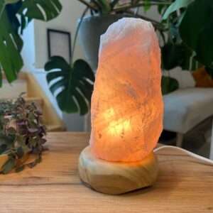 Rosenkvarts Lampe