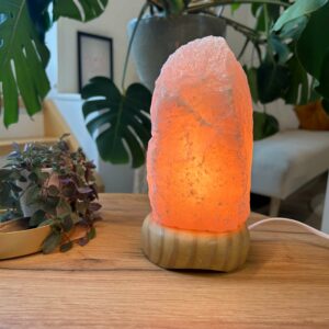 Rosenkvarts Lampe