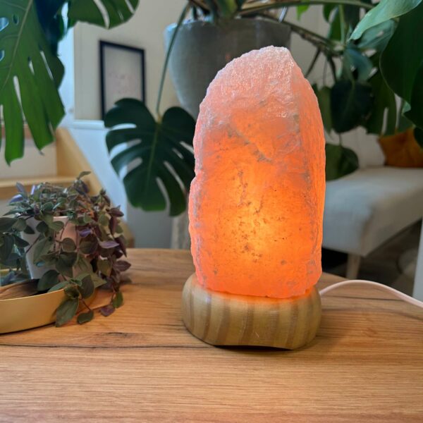 Rosenkvarts Lampe