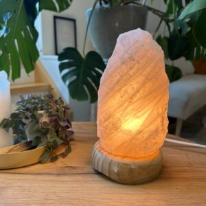 Rosenkvarts Lampe