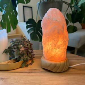 Rosenkvarts Lampe