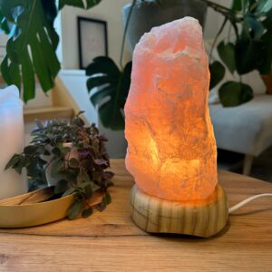 Rosenkvarts Lampe