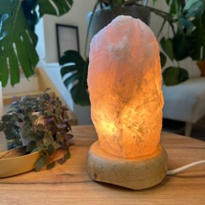 Rosenkvarts Lampe
