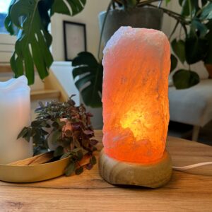 Rosenkvarts Lampe
